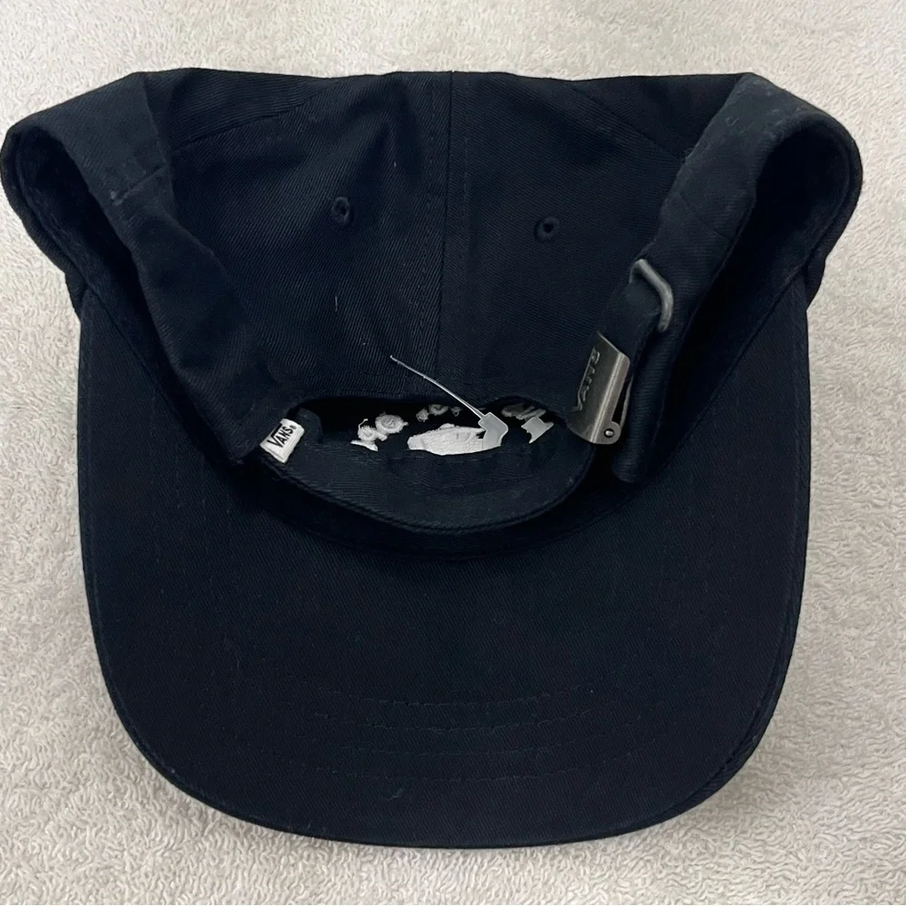 Vans U.S. Open of Surfing Adjustable Black Cotton Ball Cap by VANS Off the Wall